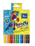 Przybory szkolne - Tetis Kredki Tetiski okrągłe Jumbo 12kol. - miniaturka - grafika 1