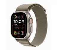 Smartwatch - Apple Watch Ultra 2 GPS + Cellular 49mm Tytan Alpine S Oliwkowy - miniaturka - grafika 1