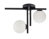 Lampy sufitowe - Sigma 33285 Nowoczesna lampa sufitowa ANDY czarna OP.OŚW. 2PŁ 33285 - miniaturka - grafika 1