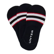 Skarpetki damskie - HUNTER AS_HUNTER_03S_SS25 (3-PACK) Granatowy - miniaturka - grafika 1