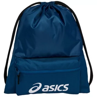 Torby sportowe - Worek Asics Sport Logo Gym Bag 3033A564 (kolor Granatowy, rozmiar One size) - grafika 1