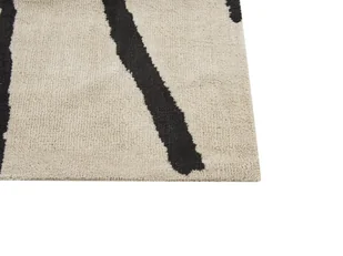 Dywan 300 x 400 cm beżowo-czarny KOLPUR - Dywany - miniaturka - grafika 5