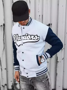 Bluza męska rozpinana szara Dstreet BX5431-M - Bluzy męskie - miniaturka - grafika 1