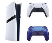 Konsole Playstation - Sony PlayStation 5 Pro + DualSense - Chrome Indigo - miniaturka - grafika 1