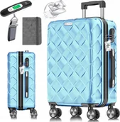 Walizki - Walizka Kesser podróżna z twardej skorupy ABS z zamkiem szyfrowym - miniaturka - grafika 1