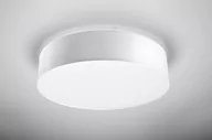 Lampy sufitowe - Sollux Lighting Plafon ARENA 55 biały - miniaturka - grafika 1
