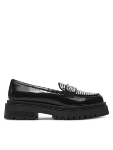 Steve Madden Loafersy Longhaul SM11003448 Czarny - Mokasyny damskie - miniaturka - grafika 1