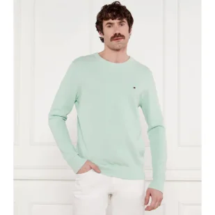 Tommy Hilfiger Sweter Regular Fit - Swetry męskie - miniaturka - grafika 1