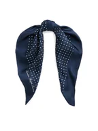 Apaszki i szaliki damskie - Lauren Ralph Lauren Chusta 454953615002 Granatowy - miniaturka - grafika 1