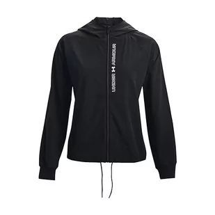 Under Armour Damska kurtka Woven FZ Windbreaker, czarna, XS, czarny, XS - Kurtki damskie - miniaturka - grafika 1