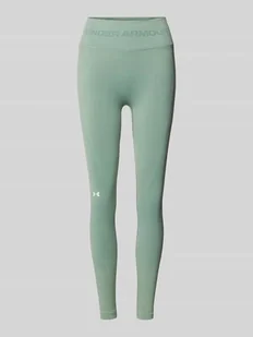 Legginsy sportowe o kroju super skinny fit z detalami z logo - Legginsy - miniaturka - grafika 1