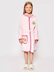 Playshoes Szlafrok  dla dziewczynek, kolor: różowy, rozmiar: 122 (rozmiar producenta: 122/128) 340009-14 - Akcesoria turystyczne - miniaturka - grafika 2