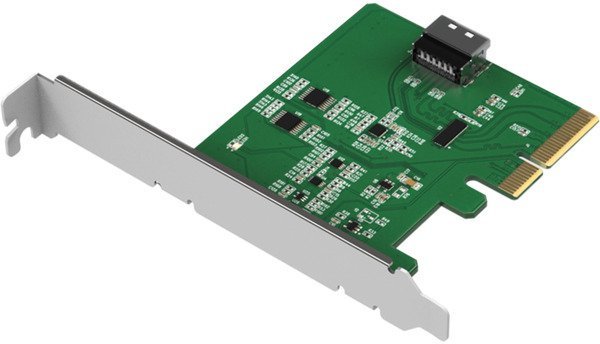 Karta graficzna Icy Dock IcyDock MCIO 4i to PCle 5.0 x4 PCle Adapter with Redriver MB408A5
