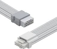 Kable komputerowe i do monitorów - AsiaHorse Przedłużacz do zasilacza w oplocie 12VHPWR 12+4 PIN Biały AsiaHorse 16 AWG - miniaturka - grafika 1