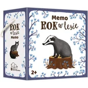 Gry planszowe - Nasza Księgarnia Rok w lesie. Memo - miniaturka - grafika 1