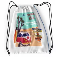 Plecaki worki - Plecak Sportowy Szkolny Dla Róży Córki Dziecka z Nadrukiem ze Zdjęciem - miniaturka - grafika 1