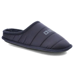 Granatowe Pikowane Damskie Kapcie Big Star - Kapcie damskie - miniaturka - grafika 1