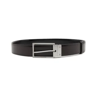 Calvin Klein Skórzany pasek ADJ/REV SLIM FRAME 35MM - Paski - miniaturka - grafika 1