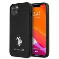 Etui i futerały do telefonów - U.s. Polo Assn USHCP13MUMHK iPhone 13 6,1" czarny/black hardcase Horses Logo USP000120 - miniaturka - grafika 1