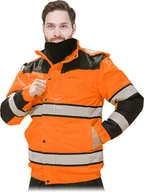 Odzież robocza - KURTKA OCHRONNA OCIEPLANA REIS MILLING; POMARAŃCZOWO-CZARNY (XL) - miniaturka - grafika 1