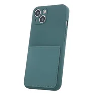 Etui i futerały do telefonów - TelForceOne Nakładka Card Cover do Samsung Galaxy A13 4G zielony las - miniaturka - grafika 1