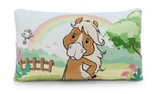 Kołdry i poduszki dla dzieci - Nici Green: Poduszka w kształcie prostokąta z kucykiem Holly - 43 x 25 cm - miniaturka - grafika 1