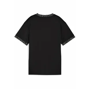 Młodzieżowa koszulka Essentials ze zwierzęcym wzorem o luźnym kroju PUMA Black - Odzież sportowa dziecięca - miniaturka - grafika 1