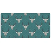 Podkładki na biurko - Ochronna podkładka na biurko Szary Jeleń 120x60 cm, Dywanomat - miniaturka - grafika 1