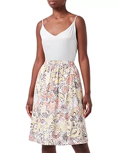 GERRY WEBER Edition Damska spódnica 610118-66349, biała/ciemny brąz/imbir, 36 - Spódnice - miniaturka - grafika 1