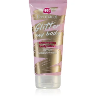 Dermacol My Body nawilżające mleczko do ciała z brokatem 200 ml - Balsamy i kremy do ciała - miniaturka - grafika 1