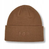 Czapki damskie - Czapka Zimowa Fox Wordmark Beanie Walnut Os - miniaturka - grafika 1