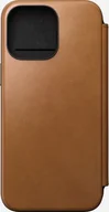 Etui i futerały do telefonów - Nomad Nomad Modern Leather Folio, english tan - iPhone 15 Pro Max - miniaturka - grafika 1