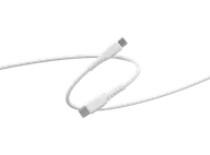 Kable USB - Kabel ISY IUC-1115 USB-C do 1m Biały - miniaturka - grafika 1