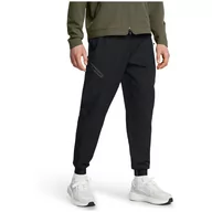 Spodnie sportowe męskie - Męskie spodnie dresowe Under Armour Unstoppable Joggers Rozmiar: XXL / Kolor: czarny/szary - miniaturka - grafika 1