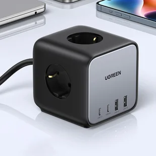 Listwa zasilająca kostka EU UGREEN CD268, 65W, 1.8m (czarny) - Pozostałe akcesoria do telefonów - miniaturka - grafika 13