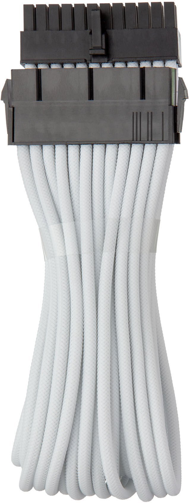 CableMod Pro ModMesh 24-pin przedłużenie ATX 30cm biały CM-PCAB-24P-N30KW-3PW-R