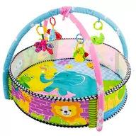 Maty edukacyjne - MATA DLA DZIECI EDUKACYJNA BASEN Z PIŁKAMI - miniaturka - grafika 1