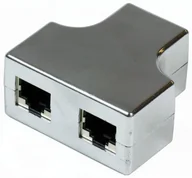 Pozostałe akcesoria sieciowe - Microconnect MPK402-M rozgałęziacz sieciowy Czarny MPK402-M - miniaturka - grafika 1