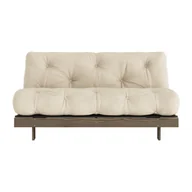 Sofy i kanapy - Beżowokremowa rozkładana sofa 160 cm Roots – Karup Design - miniaturka - grafika 1