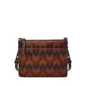 Torebki damskie - Fossil Damska torba Taryn Crossbody, brązowa, brązowy - miniaturka - grafika 1