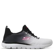 Sneakersy damskie - Sneakersy Skechers Bright Charmer 149536 Szary - miniaturka - grafika 1
