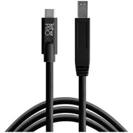 Akcesoria fotograficzne - Kabel USB-C - USB-B TETHER TOOLS Pro 4.6 m Czarny - miniaturka - grafika 1