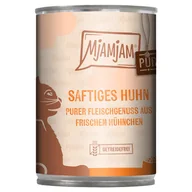 Mokra karma dla kotów - MjAMjAM purer Fleischgenuss, 6 x 400 g - Soczysty kurczak - miniaturka - grafika 1