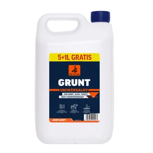 Grunt uniwersalny akrylowy 6 l (5 l + 1 l) Dragon - Grunty do ścian - miniaturka - grafika 1