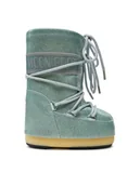 Buty dla dziewczynek - Moon Boot Śniegowce Icon Junior Glitter 80D3400290 Niebieski - miniaturka - grafika 1