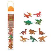 Figurki dla dzieci - Safari Ltd 680104 Młode Dinozaury W Tubie 1469596 - miniaturka - grafika 1