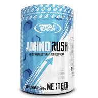 Aminokwasy - AMINO RUSH - aminokwasy - Real Pharm - 500g Mango Maracuja - miniaturka - grafika 1