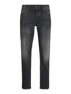 Spodnie męskie - Jack & Jones Dżinsy "Mike" - Comfort fit - w kolorze czarnym - miniaturka - grafika 1