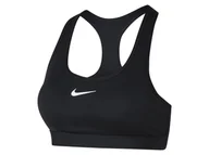 Bielizna sportowa damska - Nike PRO Dri-FIT Biustonosz sportowy damski (Czarny, S) - miniaturka - grafika 1