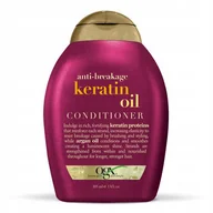 Odżywki do włosów - OGX Oil Anti-B, Keratynowa odżywka do włosów, 385 ml - miniaturka - grafika 1